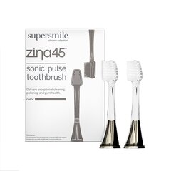 Supersmile Zina45™ Deluxe Sonic Pulse kaina ir informacija | Elektrinių dantų šepetėlių antgaliai | pigu.lt