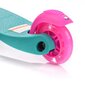 Triratis paspirtukas Meteor Tucan LED, turquoise-pink цена и информация | Paspirtukai | pigu.lt