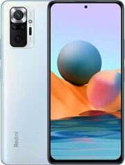 Xiaomi Redmi Note 10 Pro, 64GB, Glacier Blue цена и информация | Мобильные телефоны | pigu.lt