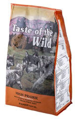 Taste of the Wild High Prairie Puppy su kepta elniena ir stumbru, 2 kg kaina ir informacija | Sausas maistas šunims | pigu.lt