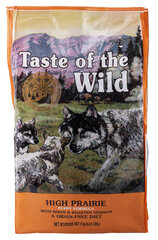 Taste of the Wild High Prairie Puppy с жареной олениной и зубром, 2 кг цена и информация |  Сухой корм для собак | pigu.lt