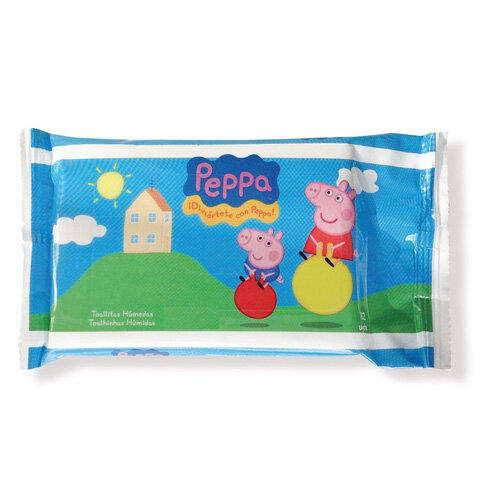 Drėgnos kūdikių servetėlės Fresh Peppa Pig, 12 vnt. цена и информация | Drėgnos servetėlės, paklotai | pigu.lt