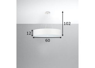 Светильник Sollux Skala 60 цена и информация | Подвесной светильник | pigu.lt