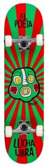 Enuff Lucha Mini Libre Red Green 7.25" цена и информация | Скейтборды | pigu.lt