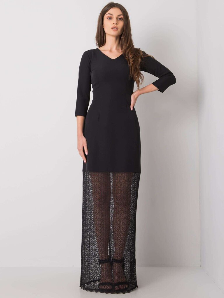 Suknelė moterims Rania 292007472, juoda kaina ir informacija | Suknelės | pigu.lt