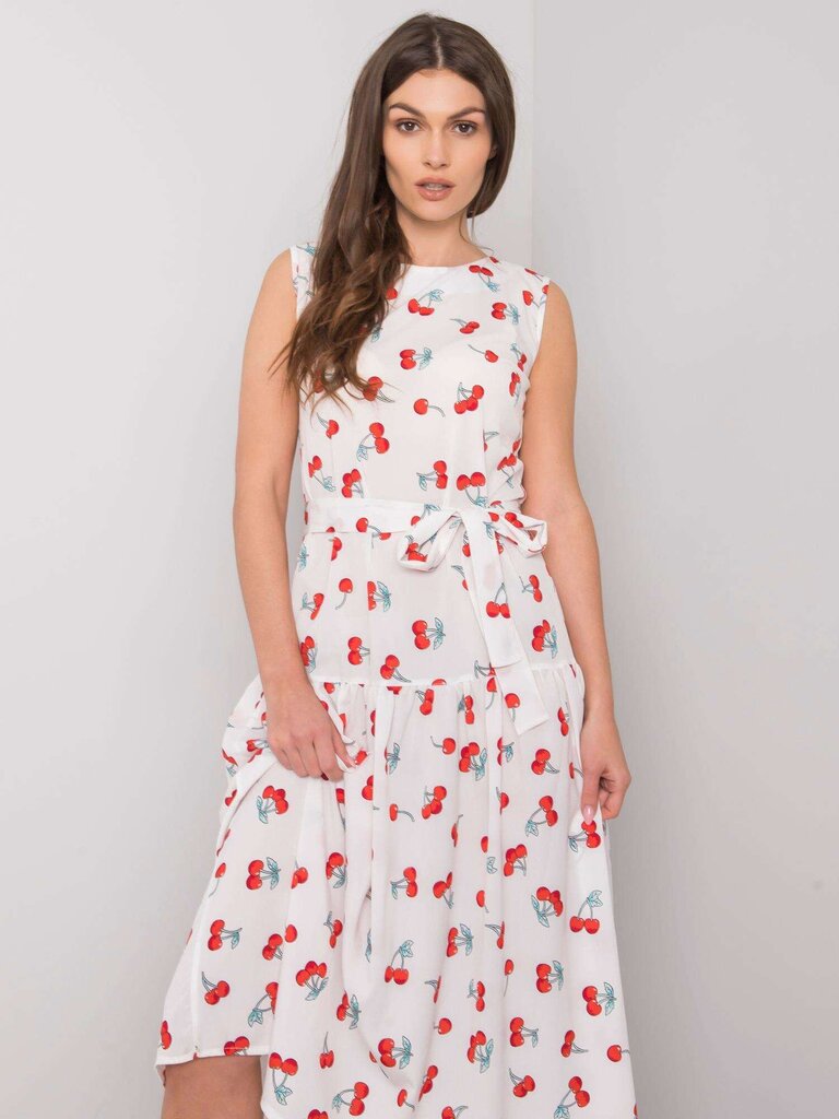 Suknelė moterims Safia 292007553, balta kaina ir informacija | Suknelės | pigu.lt