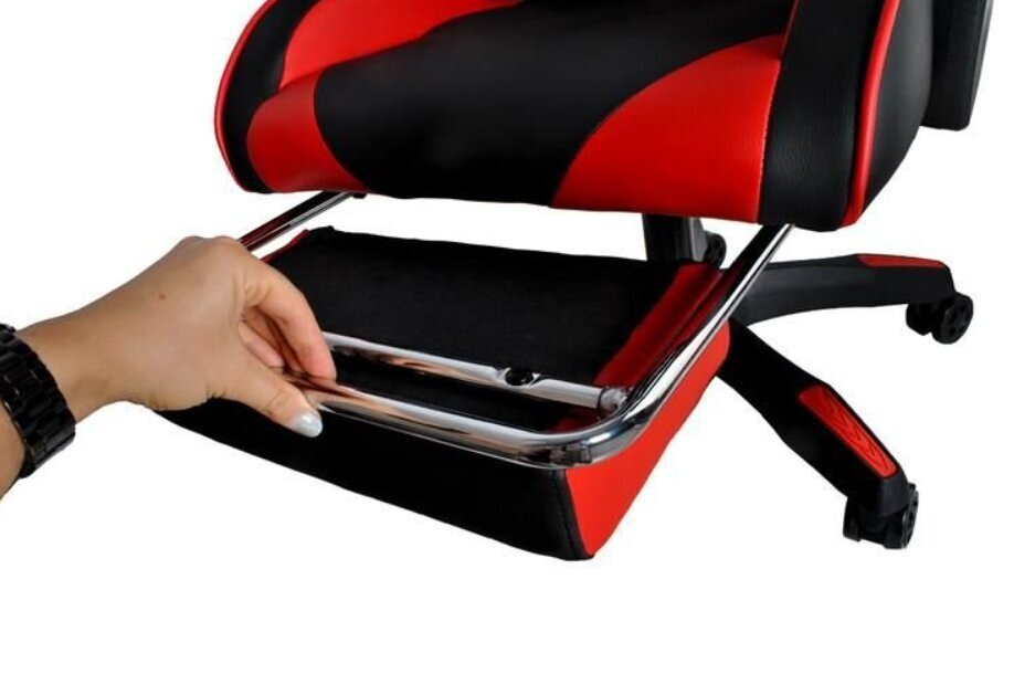 Žaidimų kėdė Malatec, juoda/raudona цена и информация | Biuro kėdės | pigu.lt