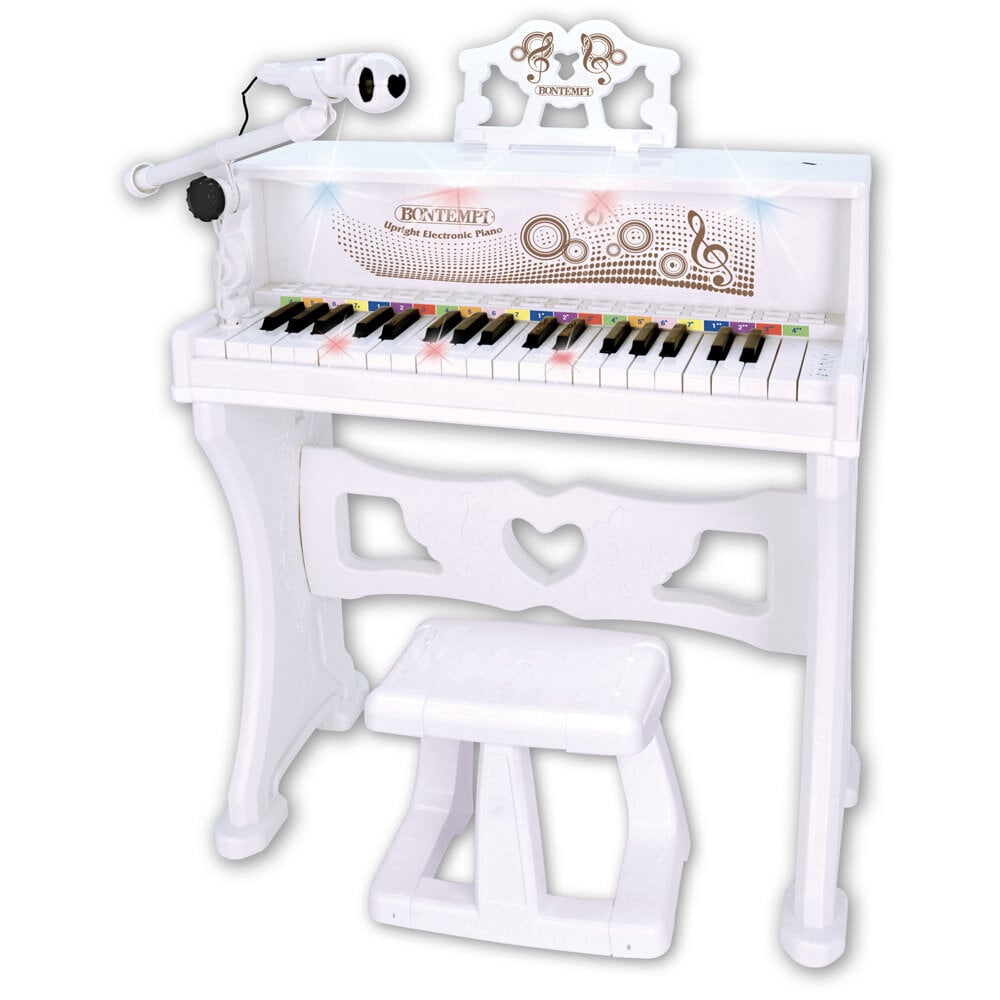 Elektroninis pianinas su mikrofonu Bontempi Toy Band Star, 10 8000 kaina ir informacija | Lavinamieji žaislai | pigu.lt