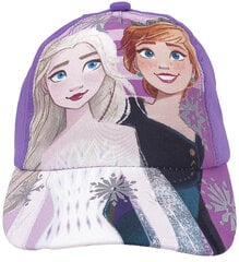 Setino Бейсболка Frozen 2 Purple цена и информация | Шапки, перчатки, шарфы для девочек | pigu.lt