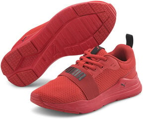 Bėgimo bateliai paaugliams Puma Wired Run Jr High Risk Red 374214 kaina ir informacija | Sportiniai batai vaikams | pigu.lt