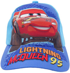 Kepurė berniukams Setino Disney Cars, mėlyna kaina ir informacija | Kepurės, pirštinės, šalikai berniukams | pigu.lt