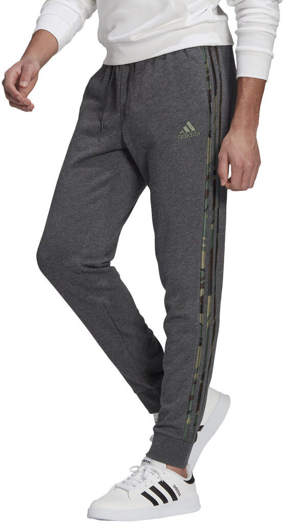 Sportinės kelnės vyrams Adidas M Camo Pt GL0036, pilkoa kaina ir informacija | Sportinė apranga vyrams | pigu.lt