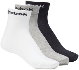 Reebok Носки Act Core Ankle Sock White Black Grey GH8168/46-48 цена и информация | Sportinis kostiumas moterims Kinga, veliūrinis | pigu.lt