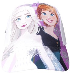 Setino Бейсболка Frozen 2 White цена и информация | Шапки, перчатки, шарфы для девочек | pigu.lt