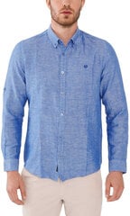 MCL Рубашки Blue 32431/INDIGO/L цена и информация | Рубашка мужская | pigu.lt