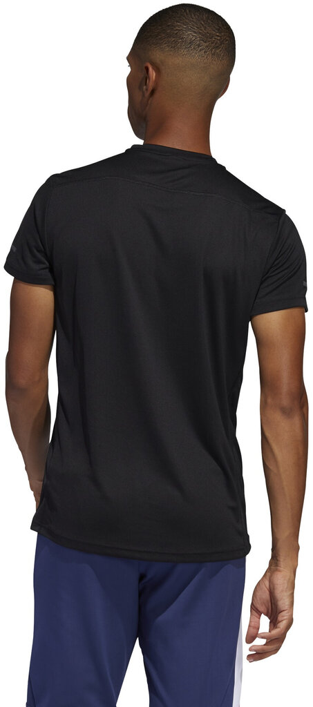 Sportiniai marškinėliai vyrams Adidas Own The Run Tee ED9294, juodi kaina ir informacija | Sportinė apranga vyrams | pigu.lt