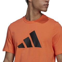 Marškinėliai vyrams Adidas M Fi Tee Bos A Orange GP9508, oranžiniai kaina ir informacija | Vyriški marškinėliai | pigu.lt