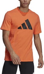 Marškinėliai vyrams Adidas M Fi Tee Bos A Orange GP9508, oranžiniai kaina ir informacija | Vyriški marškinėliai | pigu.lt