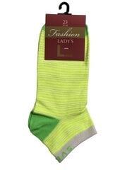 Женские короткие гладкие носки, желтые цена и информация | Женские носки | pigu.lt