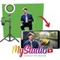 Žiedinis LED šviestuvas Easypix My Studio Kit for Creators цена и информация | Fotografijos apšvietimo įranga | pigu.lt