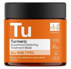 Atkuriamoji veido kaukė Dr. Botanicals Turmeric Superfood Restoring 60 ml kaina ir informacija | Veido kaukės, paakių kaukės | pigu.lt