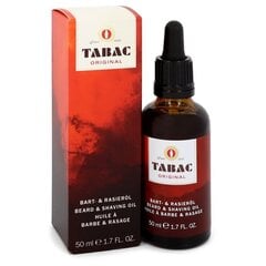 Масло для бороды и бритья Tabac Original 50 мл цена и информация | Косметика и средства для бритья | pigu.lt