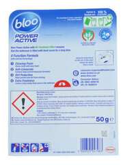 Bloo tualeto valiklis-gaiviklis Power Active Lemon, 50 g kaina ir informacija | Valikliai | pigu.lt