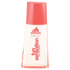 Tualetinis vanduo Adidas Fun Sensation EDT moterims 30 ml kaina ir informacija | Kvepalai moterims | pigu.lt