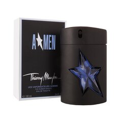 Туалетная вода Thierry Mugler A*Men EDT, 100 мл, многоразовая резиновая фляга цена и информация | Мужские духи | pigu.lt