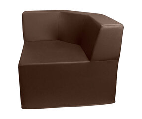 Fotelis Wood Garden Savona 78 Premium, tamsiai rudas kaina ir informacija | Lauko kėdės, foteliai, pufai | pigu.lt