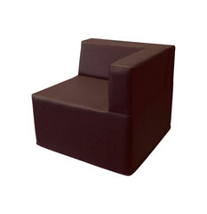 Fotelis Wood Garden Modena 78L Premium, tamsiai rudas kaina ir informacija | Lauko kėdės, foteliai, pufai | pigu.lt