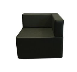 Кресло Wood Garden Modena 78L Eco, черное цена и информация | Садовые стулья, кресла, пуфы | pigu.lt