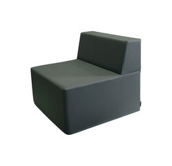 Fotelis Wood Garden Ancona 78 Premium, tamsiai pilkas kaina ir informacija | Lauko kėdės, foteliai, pufai | pigu.lt