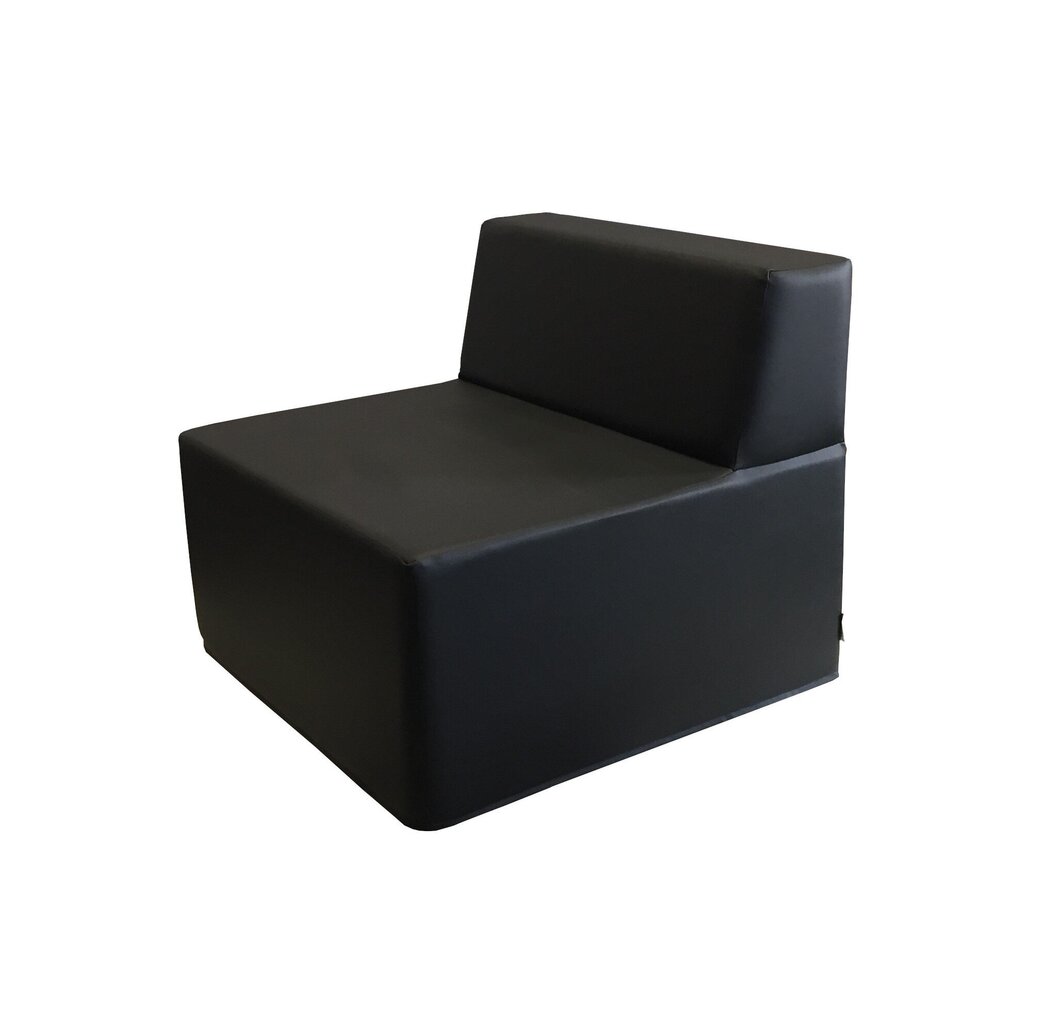 Fotelis Wood Garden Ancona 78 Premium, juodas kaina ir informacija | Lauko kėdės, foteliai, pufai | pigu.lt