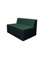 Sofa Wood Garden New Torino 117 Premium, tamsiai žalia