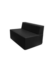 Sofa Wood Garden New Torino 117 Eco, juoda kaina ir informacija | Lauko kėdės, foteliai, pufai | pigu.lt