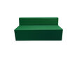 Sofa Wood Garden New Torino 156 Premium, žalia kaina ir informacija | Lauko kėdės, foteliai, pufai | pigu.lt