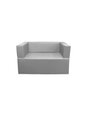 Sofa Wood Garden New Bergamo 117 Premium, pilka