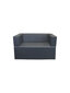 Sofa Wood Garden New Bergamo 117 Premium, tamsiai pilka kaina ir informacija | Lauko kėdės, foteliai, pufai | pigu.lt