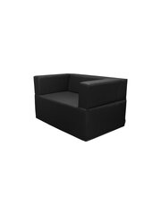 Sofa Wood Garden New Bergamo 117 Premium, juoda kaina ir informacija | Lauko kėdės, foteliai, pufai | pigu.lt