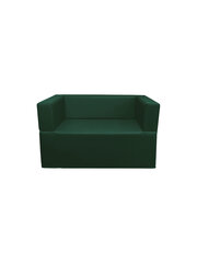 Sofa Wood Garden New Bergamo 117 Premium, tamsiai žalia kaina ir informacija | Lauko kėdės, foteliai, pufai | pigu.lt