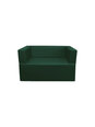 Sofa Wood Garden New Bergamo 117 Premium, tamsiai žalia