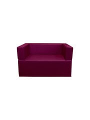 Sofa Wood Garden New Bergamo 117 Premium, tamsiai raudona kaina ir informacija | Lauko kėdės, foteliai, pufai | pigu.lt