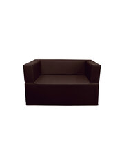 Sofa Wood Garden New Bergamo 117 Premium, tamsiai ruda kaina ir informacija | Lauko kėdės, foteliai, pufai | pigu.lt