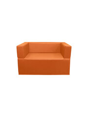 Sofa Wood Garden New Bergamo 117 Eco, oranžinė kaina ir informacija | Lauko kėdės, foteliai, pufai | pigu.lt
