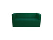Sofa Wood Garden New Bergamo 156 Premium, žalia kaina ir informacija | Lauko kėdės, foteliai, pufai | pigu.lt