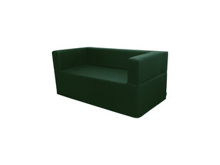 Sofa Wood Garden New Bergamo 156 Premium, tamsiai žalia kaina ir informacija | Lauko kėdės, foteliai, pufai | pigu.lt