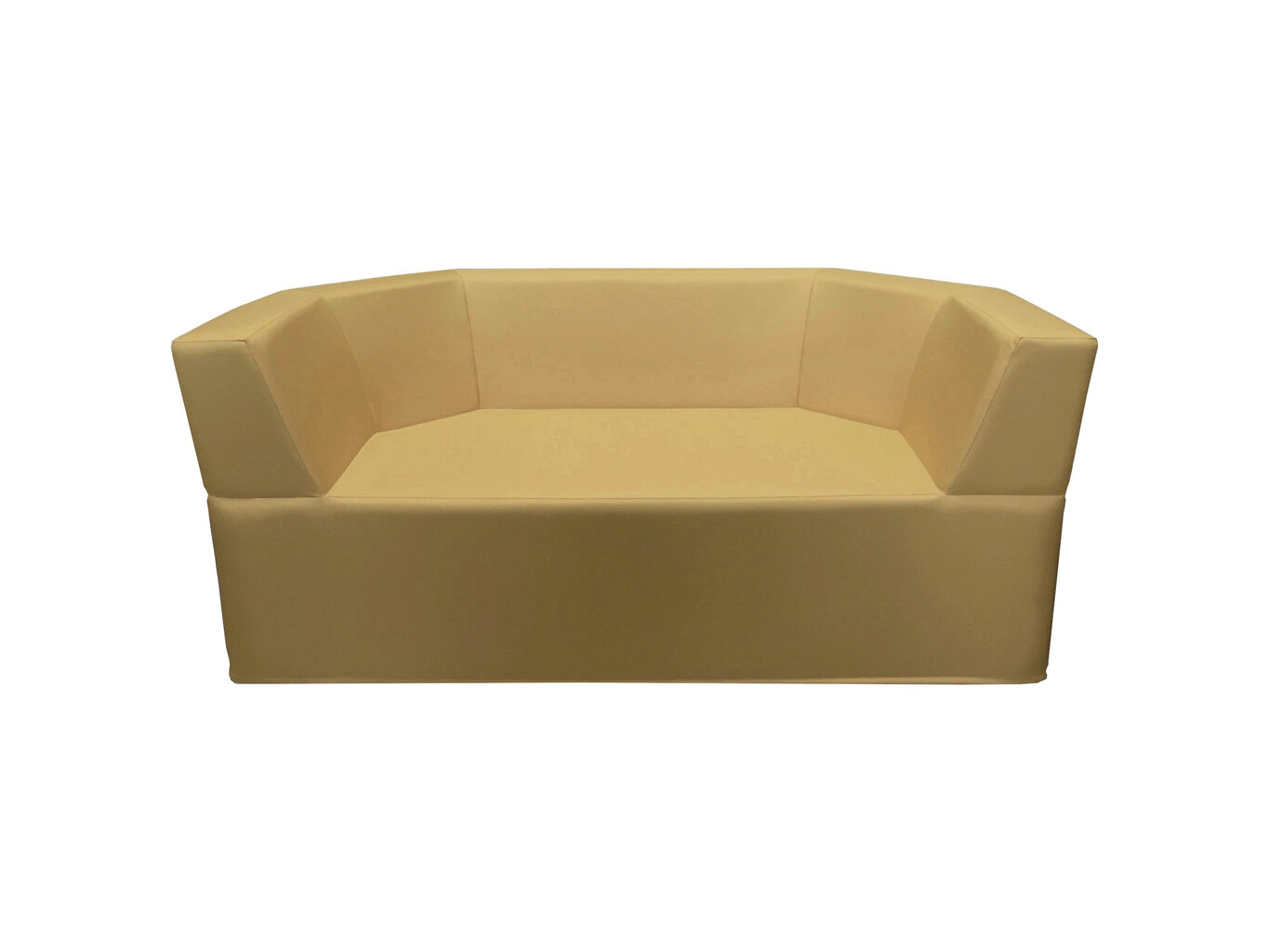 Sofa Wood Garden Catania 156 Premium, smėlio spalvos kaina ir informacija | Lauko kėdės, foteliai, pufai | pigu.lt