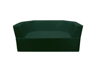 Sofa Wood Garden Catania 156 Premium, tamsiai žalia kaina ir informacija | Lauko kėdės, foteliai, pufai | pigu.lt