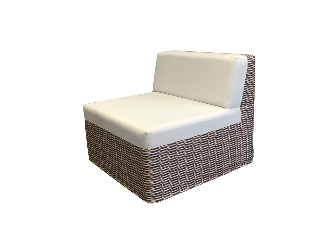 Fotelis Wood Garden New Ancona 78 Premium, rudas kaina ir informacija | Lauko kėdės, foteliai, pufai | pigu.lt
